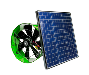 Solar gable mount attic discount fan